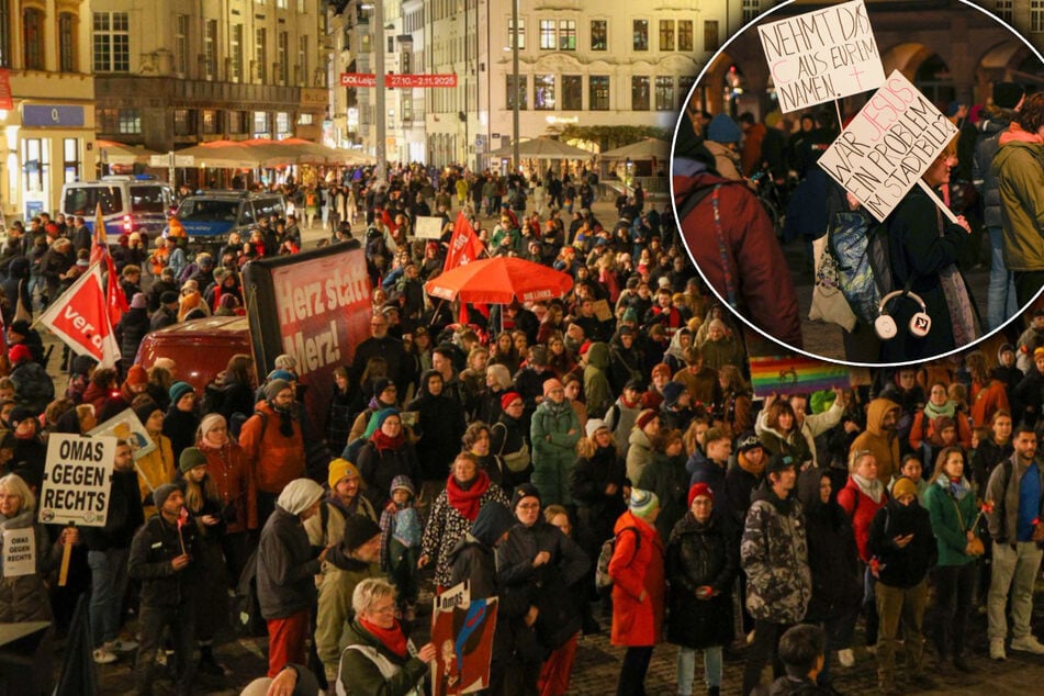 Leipzig: "Das Stadtbild bleibt bunt": Hunderte Leipziger stellen sich gegen Kanzler-Aussage