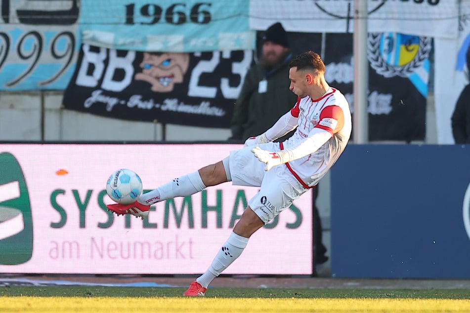 FSV-Keeper Lucas Hiemann (26) hielt den Kasten sauber.