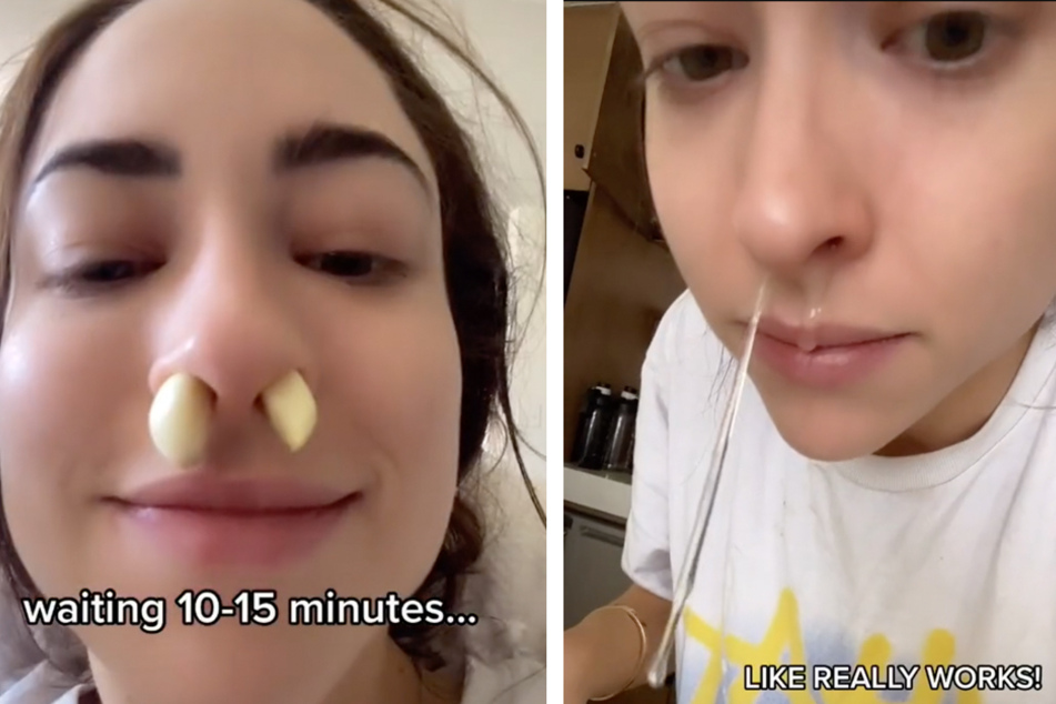 Rozaline Katherine showed off the end results of her experience with the latest TikTok trend.