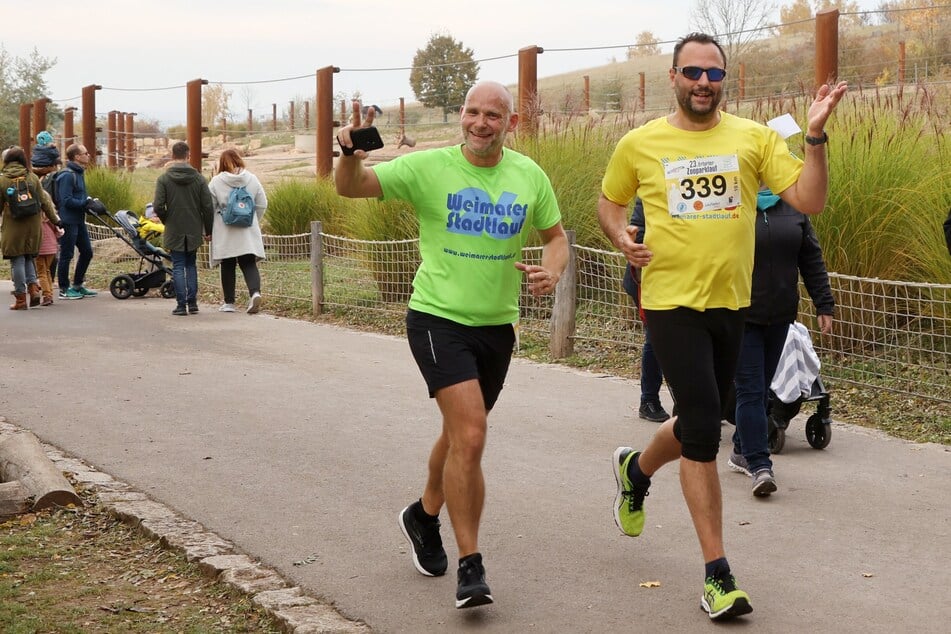 Auch in diesem Jahr verwandelt sich der Thüringer Zoopark Erfurt in eine Laufstrecke. (Archivfoto)