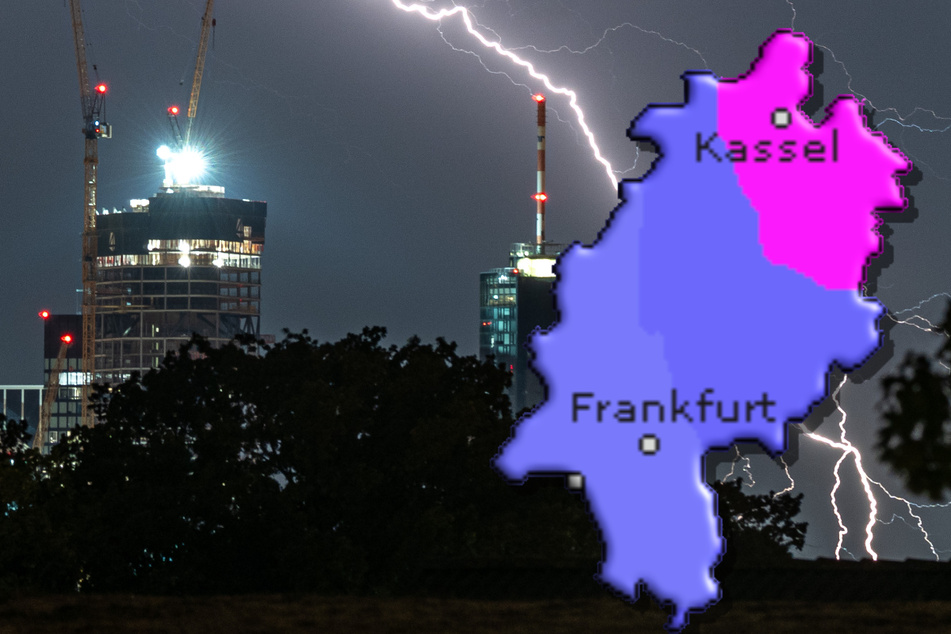 Erst Unwetter-, dann Hitzewarnung: Das Wetter bleibt extrem in Hessen