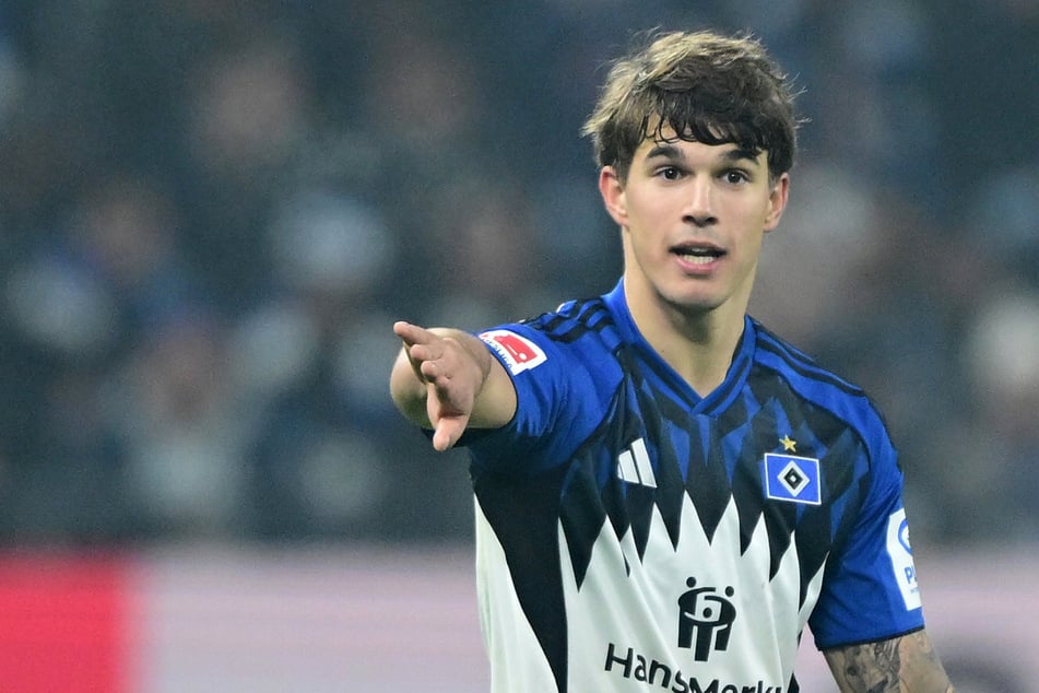 Luka Vuskovic (18) wird bis zum Sommer beim HSV bleiben.