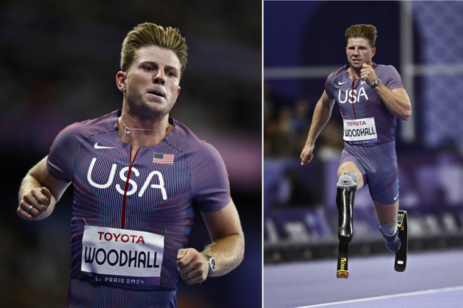 Paris Paralympics: Hunter Woodhall wins spot in T64 100m final