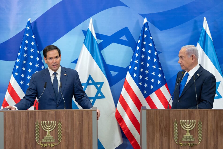 US-Außenminister Marco Rubio (53) und Israel-Premier Benjamin Netanjahu (75) sind sich einig. Der Gazastreifen soll erst geräumt und dann wieder aufgebaut werden.