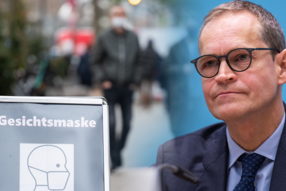Michael Müller (55, SPD) ist vorsichtig optimistisch. (Bildmontage)