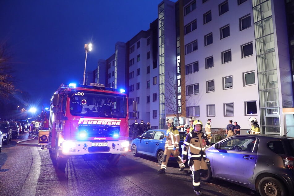 Die Feuerwehr konnte den Wohnungsbrand zügig löschen.