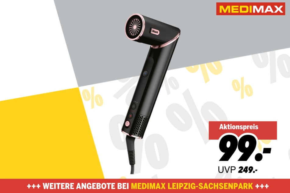 Shark-Haarstyler FlexStyle 3-in-1 HD424EU für 99 statt 249 Euro.