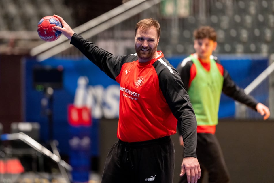 Beim deutschen Training in der Unity Arena in Oslo blieben die Zuschauertribünen leer - im Viertelfinale könnte sich ein ähnliches Bild bieten.