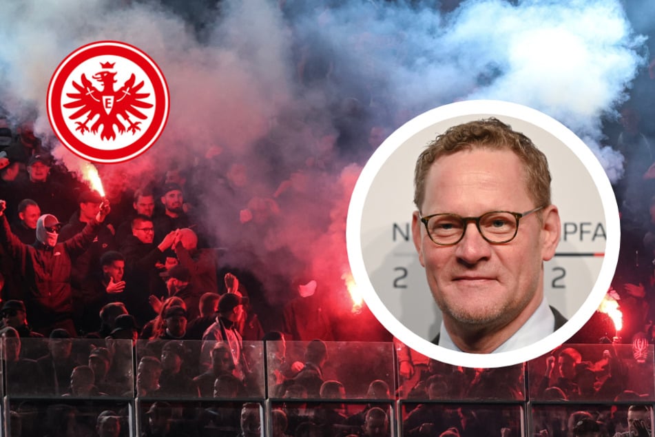 Pyro auf Barca-Fans geworfen? SGE-Vorstand Reschke widerspricht Augenzeugen