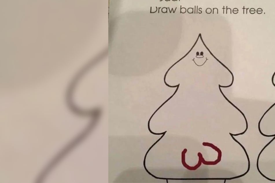 Boy given "time out" after taking the drawing instructions a little bit