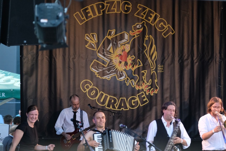 Unter anderem trat am Freitag die Band "Tetrête" auf dem Festival auf.