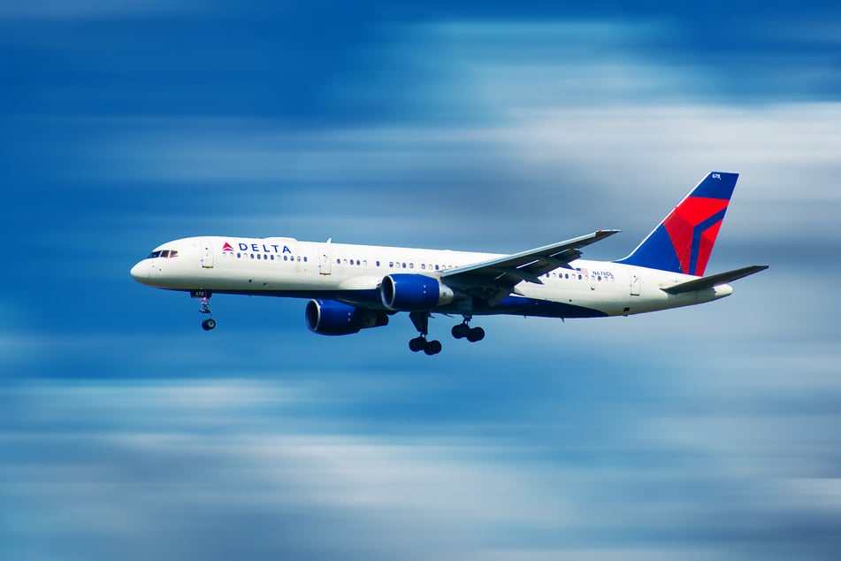 The incident occurred on a Delta flight to Detroit (stock image).