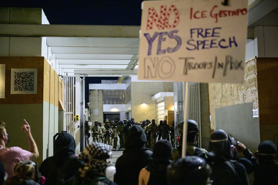 President Donald Trump's deployment of National Guard troops to Portland has been put on hold for at least another five days.