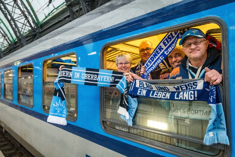 Auf nach Mannheim heißt es am 2. Januar. Dann rollt der nächste Eislöwen-Sonderzug.