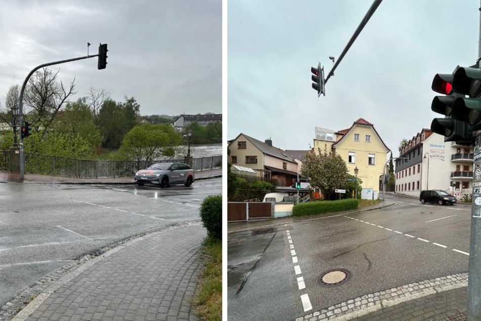 Der Unfall ereignete sich auf der Kreuzung Rochlitzer Straße/Bahnhofstraße.