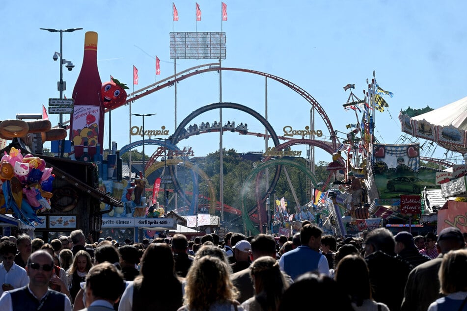 Bei schönstem Wetter strömten schon Millionen Menschen auf das Oktoberfest.