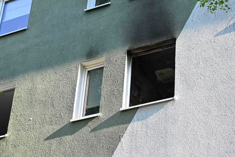 In einer Wohnung eines Mehrfamilienhauses brannte es am Mittwoch.