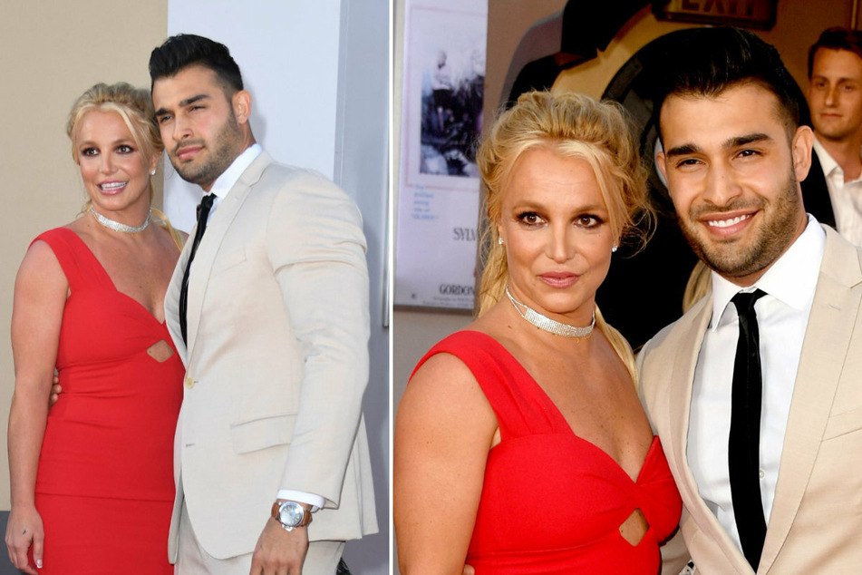 Britney Spears and Sam Asghari got married on Friday.