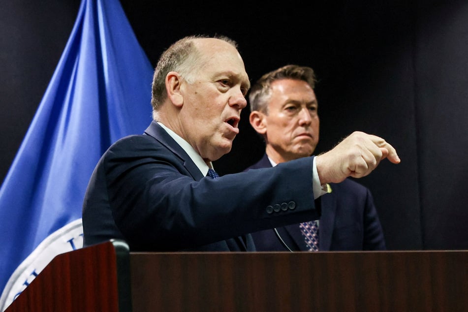 "Border czar" Tom Homan said President Donald Trump's administration was making "improvements" in its assault on immigrant communities in Minnesota.