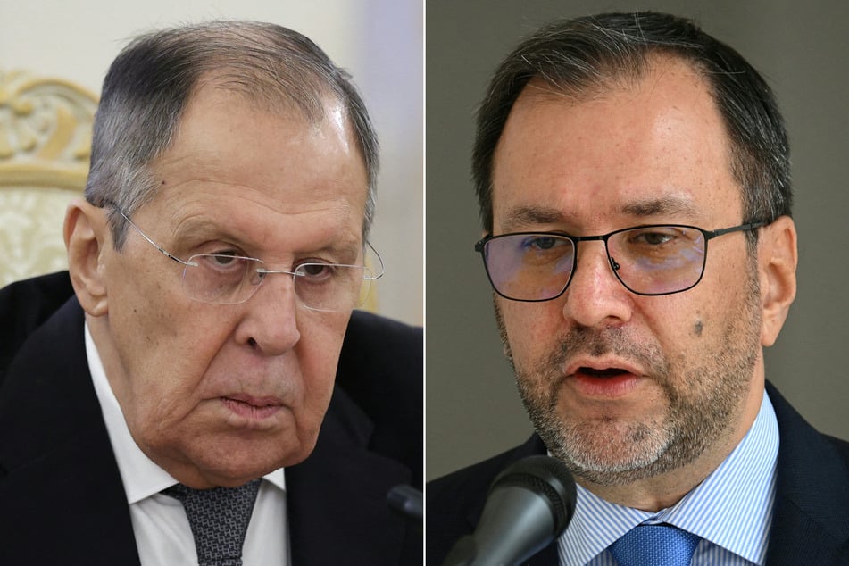 Russian Foreign Minister Sergei Lavrov (l.) and Venezuelan counterpart Yvan Gil spoke by phone to discuss Washington's latest actions.