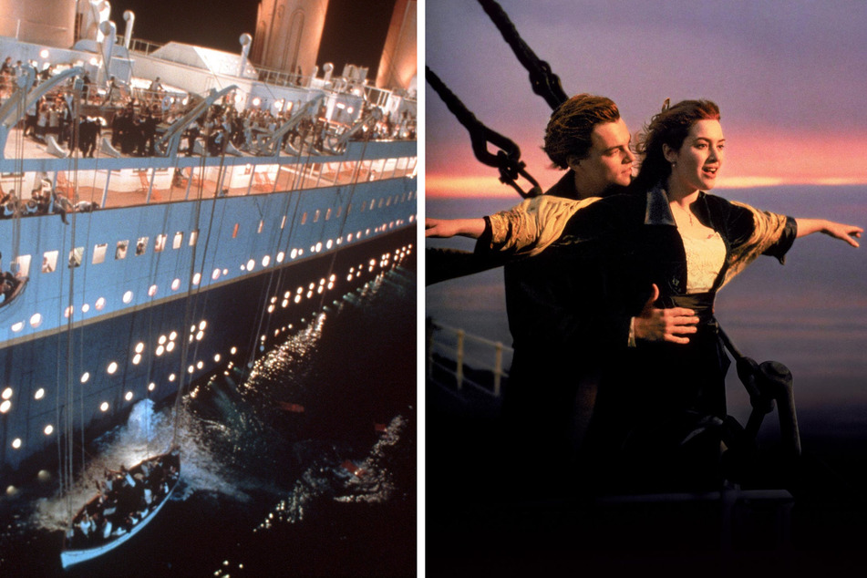 Kate Winslet (46) und Leonardo DiCaprio (47) in der wohl berühmtesten Szene aus "Titanic".