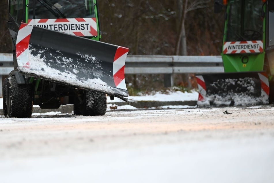 Auf den Straßen in Baden-Württemberg könnte es glatt werden. (Symbolfoto)
