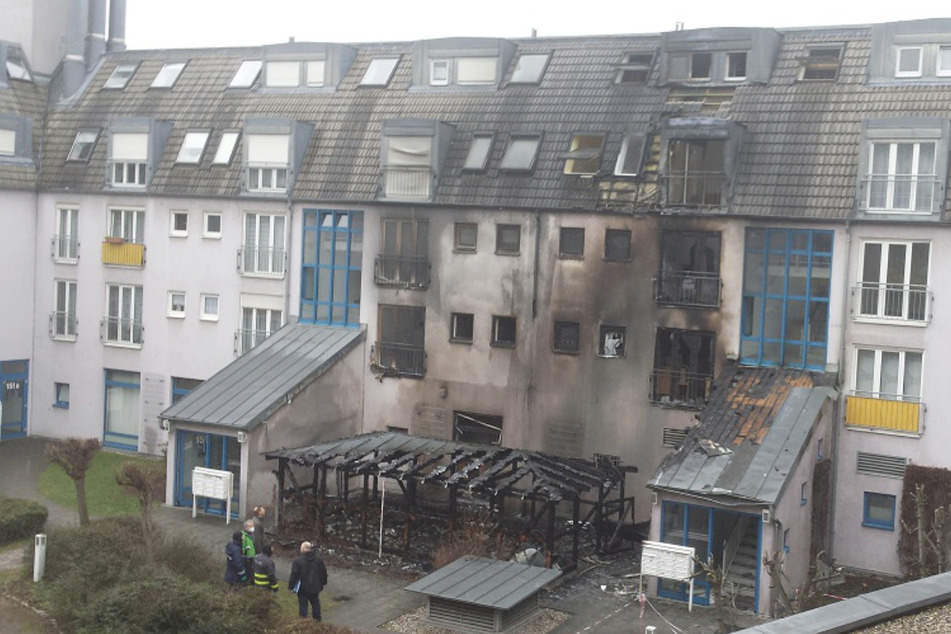 Leipzig: Brand im Leipziger Westen: "Pures Glück, dass niemand getötet wurde"