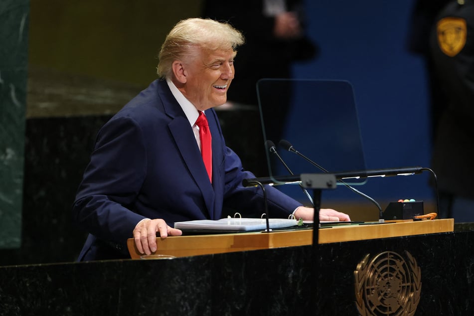 President Donald Trump addressed the UN General Assembly on Tuesday.