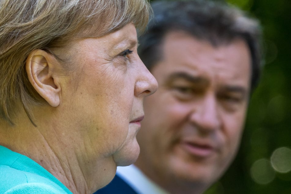 Kanzlerin Merkel (66, CDU) und Markus Söder (53, CSU) sind sich diesmal einig. Der Lockdown muss verlängert werden.