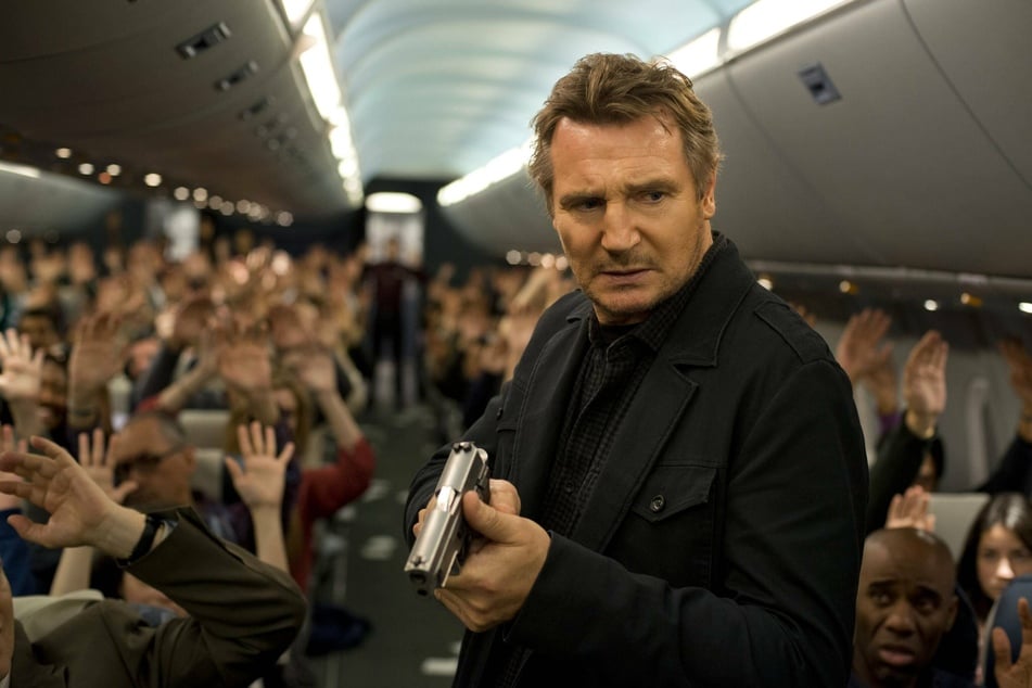 Liam Neeson starred as an air marshal in the action thriller Non-Stop (2014).