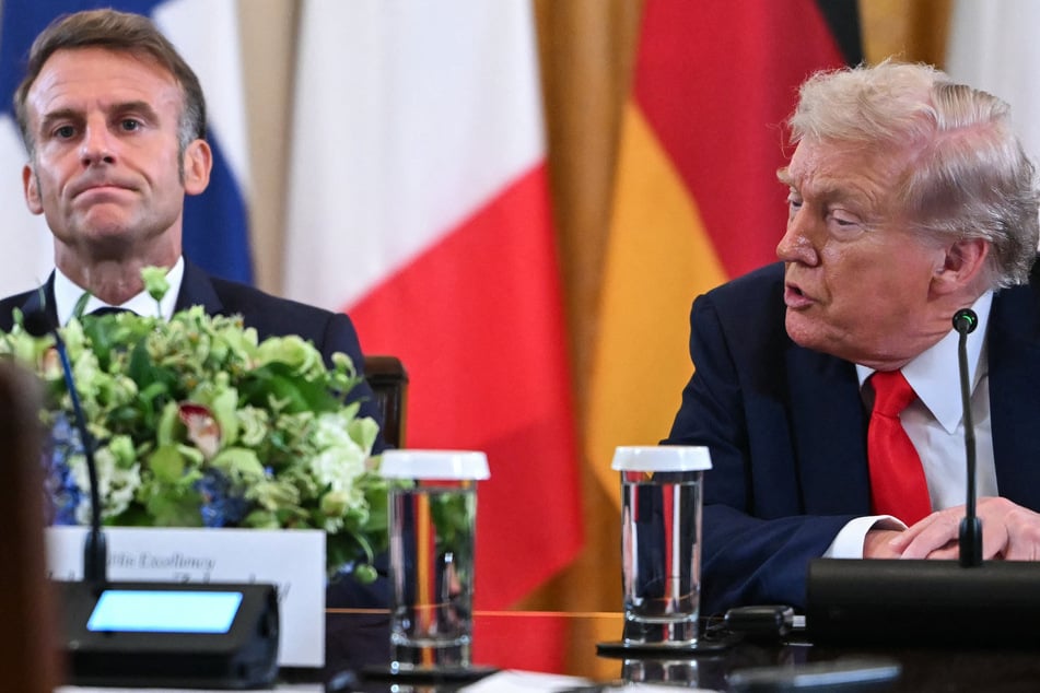 Trump claims he bullied France into raising European drug prices in rambling Macron story