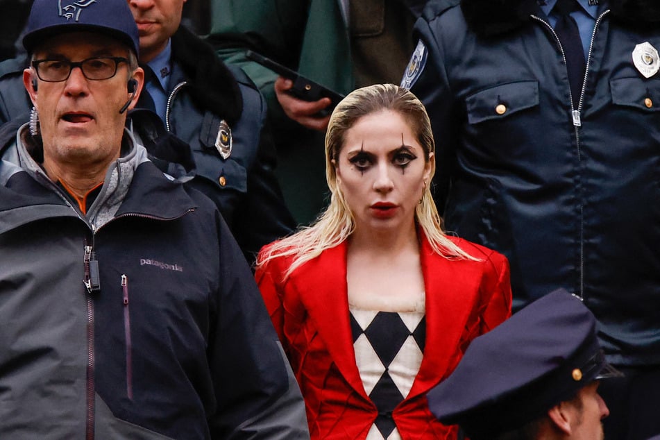 Lady Gaga (37) als Harley Quinn bei den Dreharbeiten von "Joker: Folie à Deux".