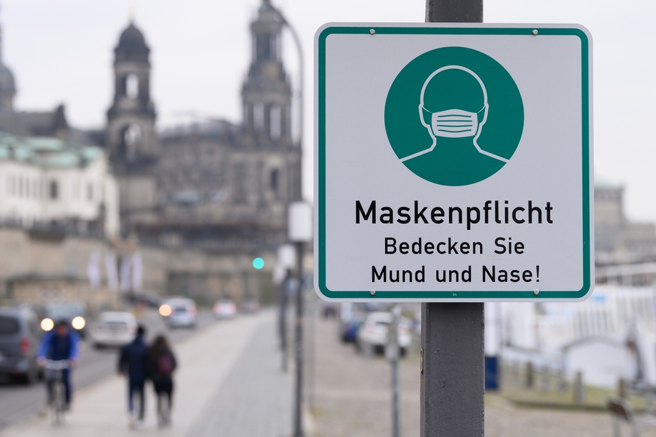Maskenpflicht bleibt oberstes Gebot in Dresden: Die Inzidenz in der sächsischen Hauptstadt liegt derzeit bei 140,1.