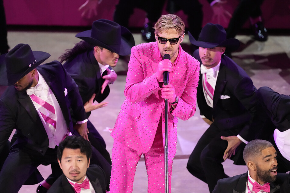 Ryan Gosling (43) bei seiner Oscar-Performance von "I´m just Ken".