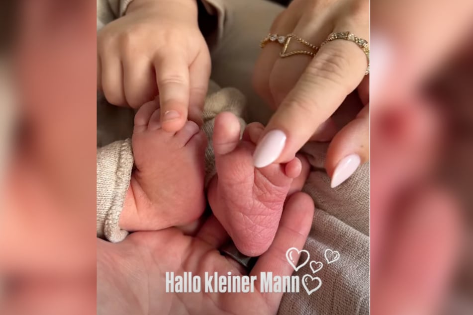 Das Promi-Paar freut sich über einen weiteren Sohn.