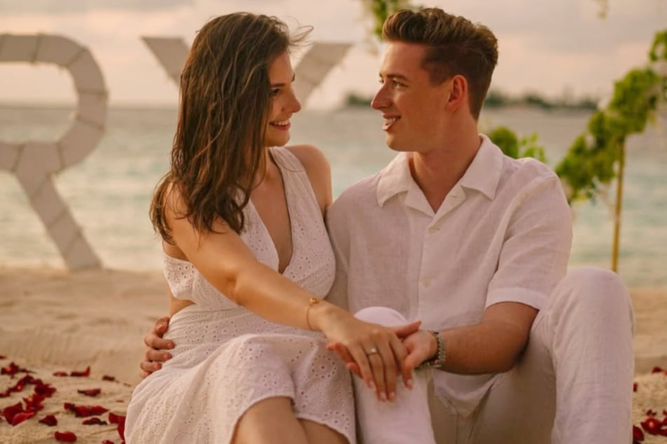 Sind inzwischen glücklich verlobt: David Schumacher und Vivien Keszthelyi (beide 24).