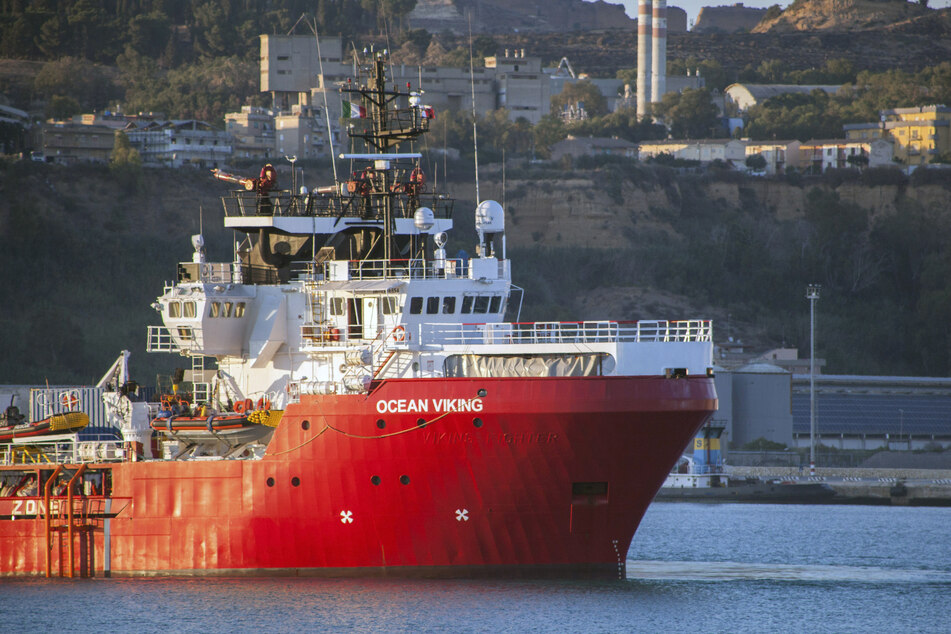 Die "Ocean Viking" fährt unter norwegischer Flagge.