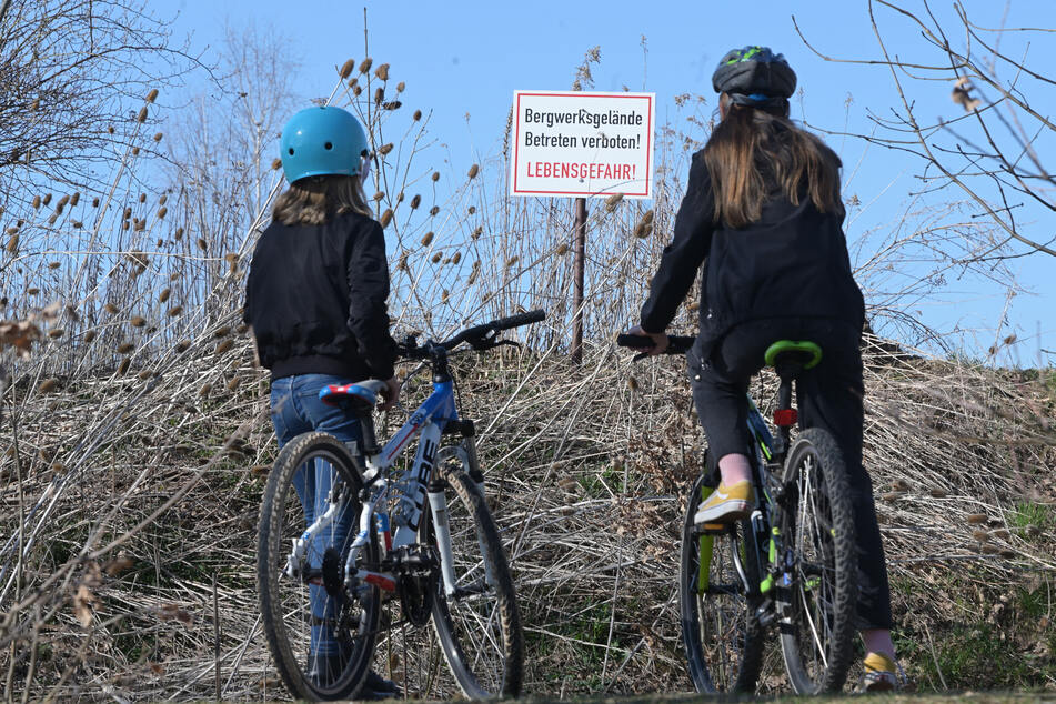 Ende Gelände für die Jugend: Ihr Fahrradparcours in der Rottluffer Lehmgrube ist gesperrt.