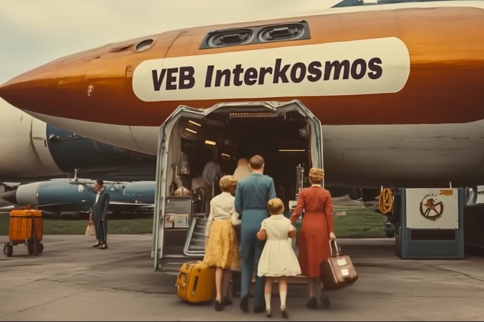 Corto antes de la caída del Muro, se trasladó a familias leales al régimen a la Luna.