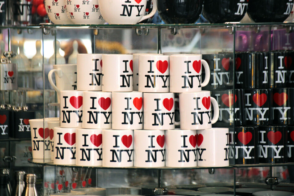 Tassen mit dem "I love New York"-Logo. (Archivbild)
