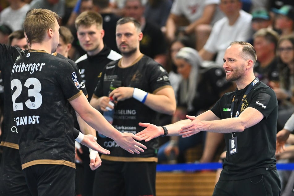 Der HC Elbflorenz steht souverän in der zweiten Runde des DHB-Pokals. (Archivbild)