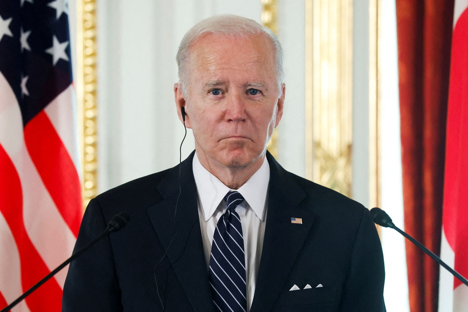 President Biden attends a joint news conference with Japan's Prime Minister Fumio Kishida.