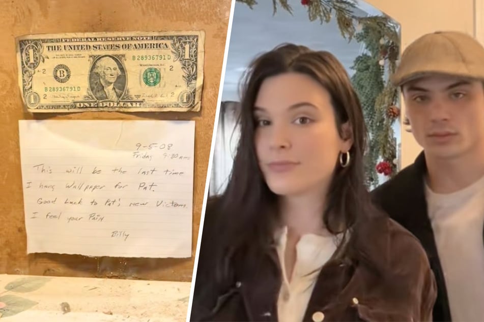 Paar findet bei Renovierung Geld in der Wand: Darum können sie darüber nur lachen