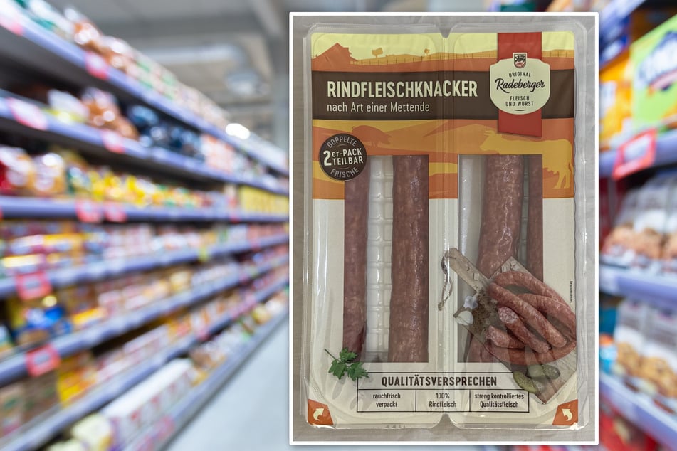 Die betroffenen Rindfleischknacker können im Supermarkt zurückgegeben werden.