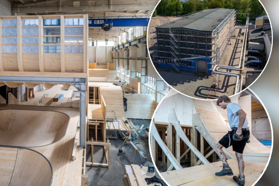 Chemnitz: Mega-Projekt in Chemnitz: Diese riesige Skatehalle eröffnet bald