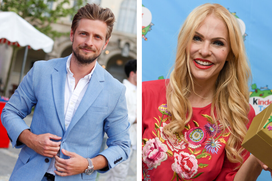 Auch deutsche TV-Bekanntheiten wie Jörn Schlönvoigt (37, l.) und Sonya Kraus (50) werden am Sonntag erwartet.