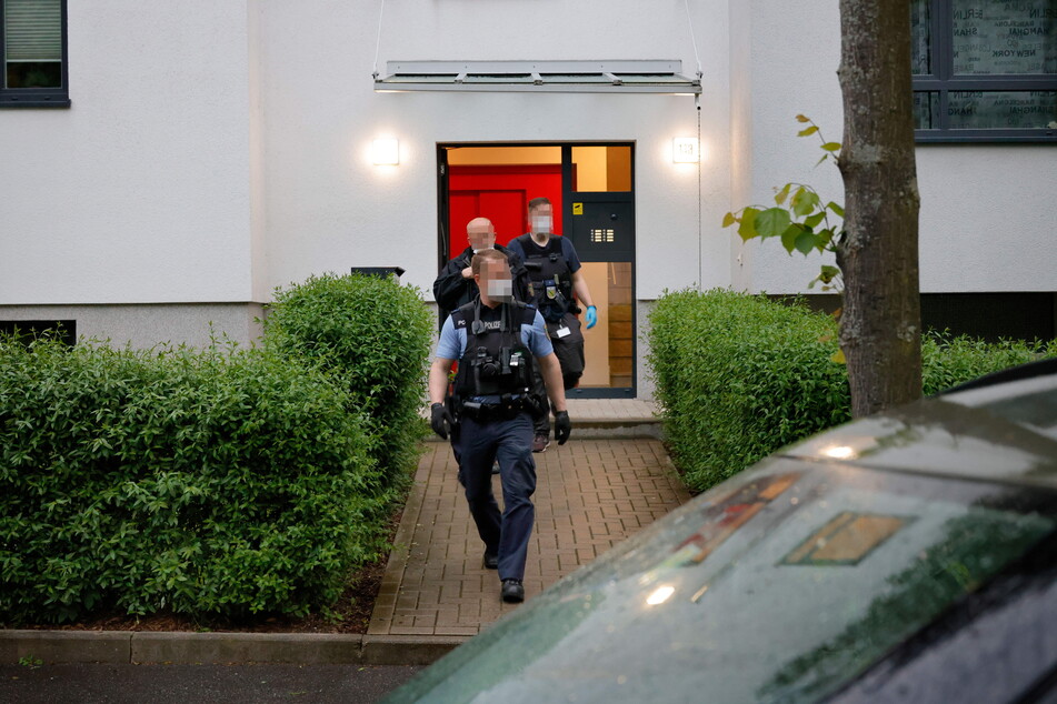 Ein Großaufgebot an Polizei und Rettungskräften musste im Juni in die Horst-Menzel-Straße ausrücken.