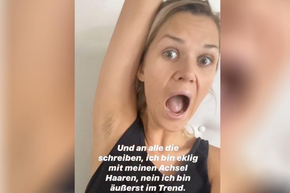 Die 30-Jährige gewährt uns haarige EInblicke.