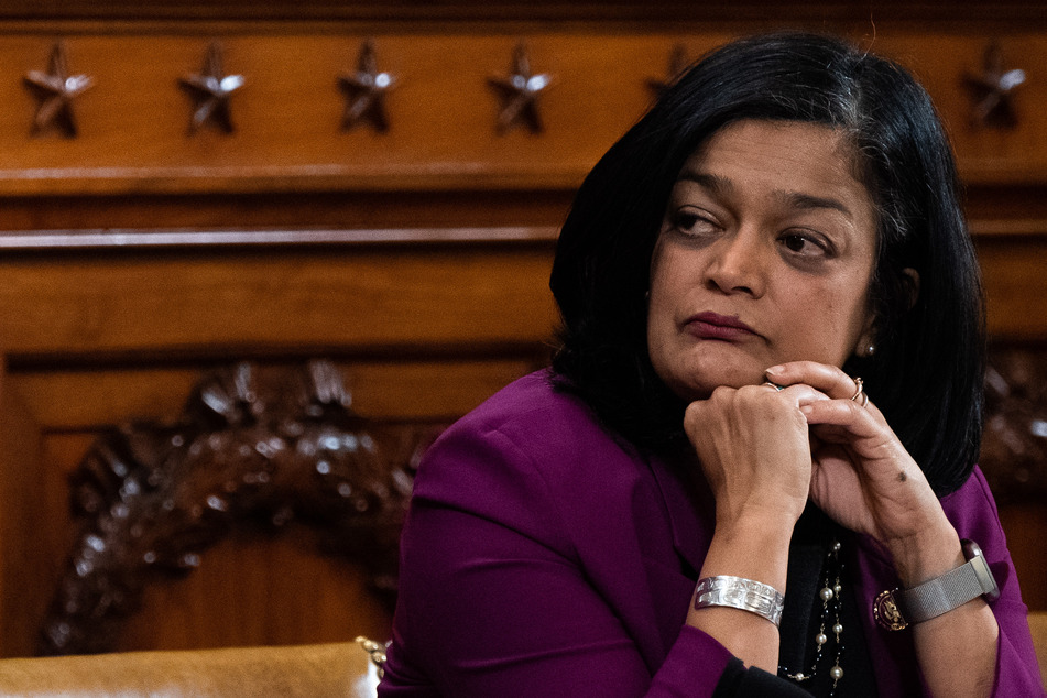 Congressional Progressive Caucus Chair Pramila Jayapal is not backing down in the fight to pass the $3.5-trillion reconciliation package.