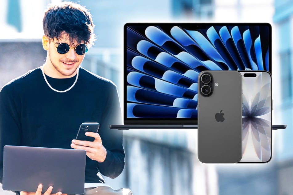 iPhone 17 plus MacBook Air 13 M5 für kurze Zeit für 1 Euro im Set